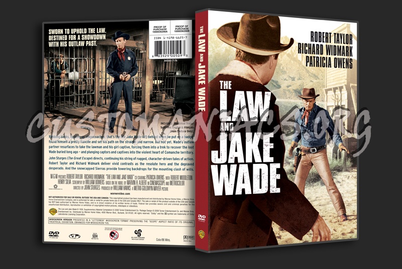 The Law and Jack Wade dvd cover