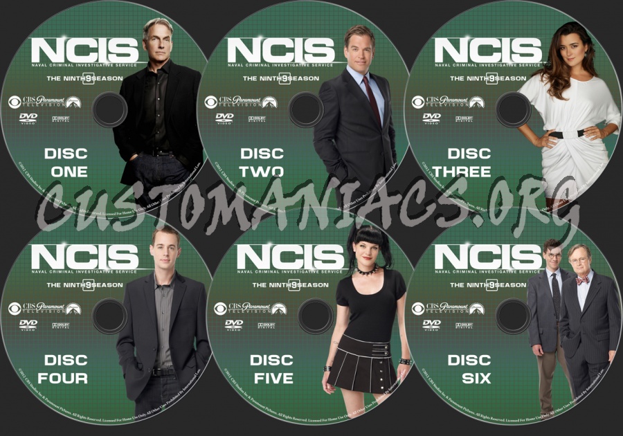 NCIS Season 9 dvd label