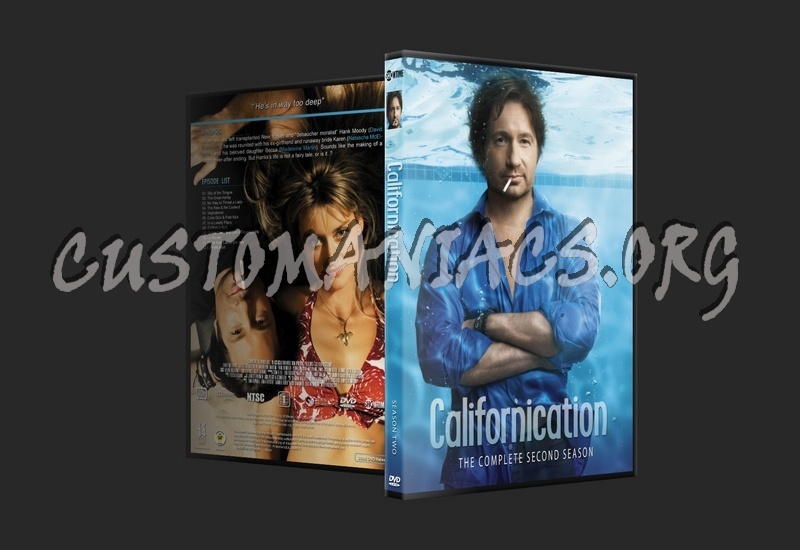 Californication - Season 1 to Season 5 dvd cover