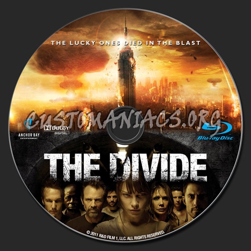 The Divide blu-ray label