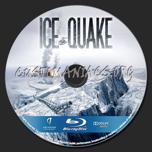 Ice Quake blu-ray label