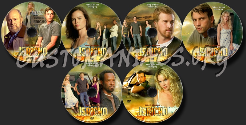 Jericho dvd label