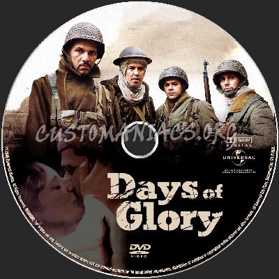 Days Of Glory dvd label