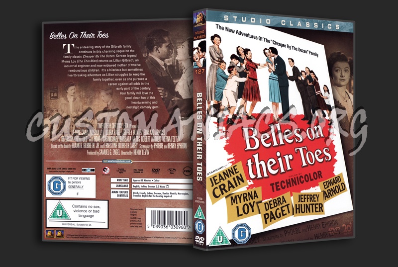 Belles on their Toes dvd cover