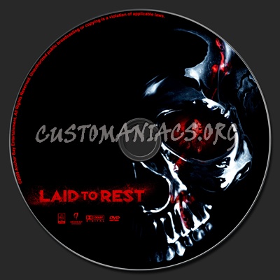 Laid To Rest dvd label