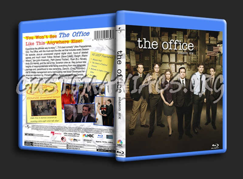 The Office Season 6 blu-ray cover