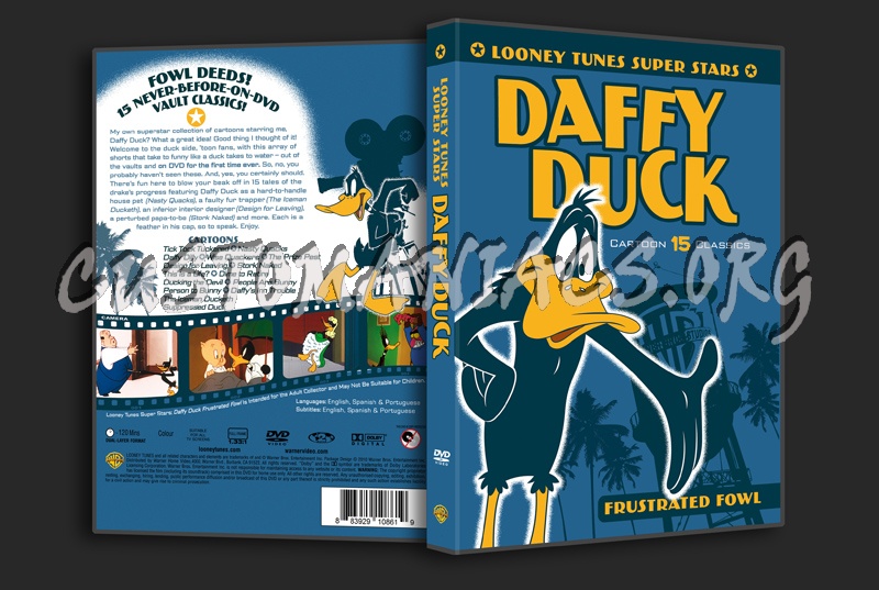 Daffy Duck Frustrated Fowl dvd cover