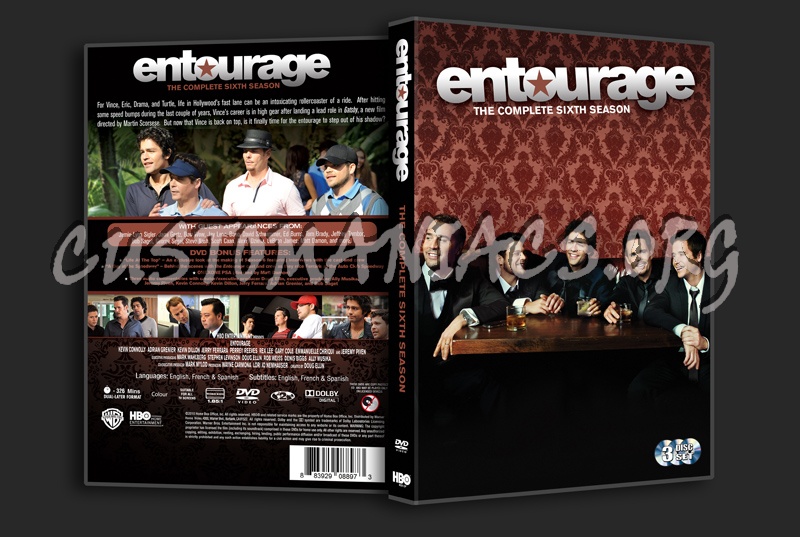 Entourage - Season 6 dvd cover