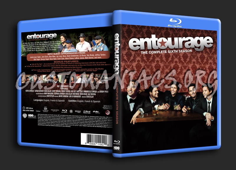 Entourage - Season 6 blu-ray cover