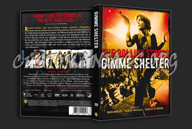 Gimme Shelter dvd cover