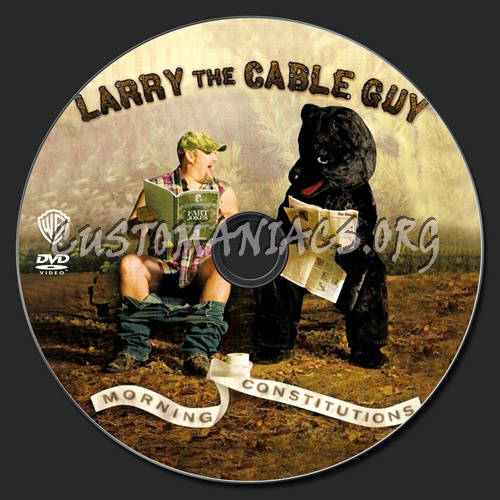 Larry the Cable Guy Morning Constitutions dvd label