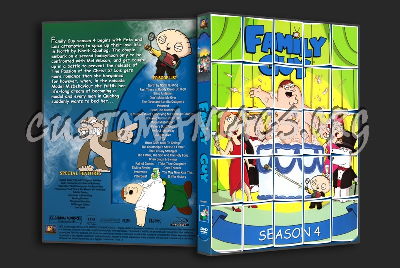 Family Guy - Season 4 dvd cover