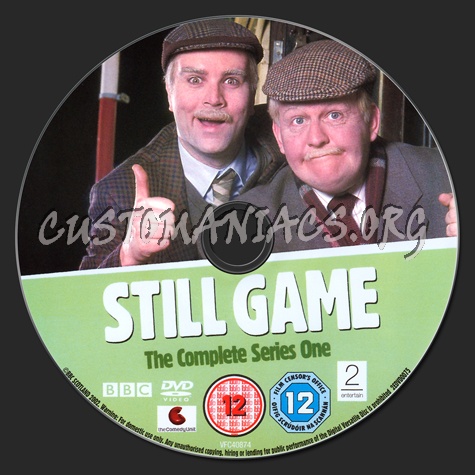 Still Game Series 1 dvd label