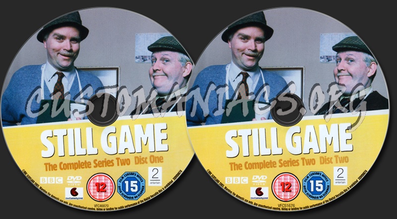 Still Game Series 2 dvd label