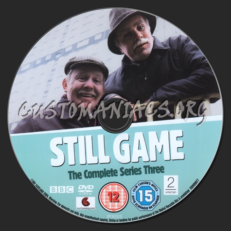 Still Game Series 3 dvd label