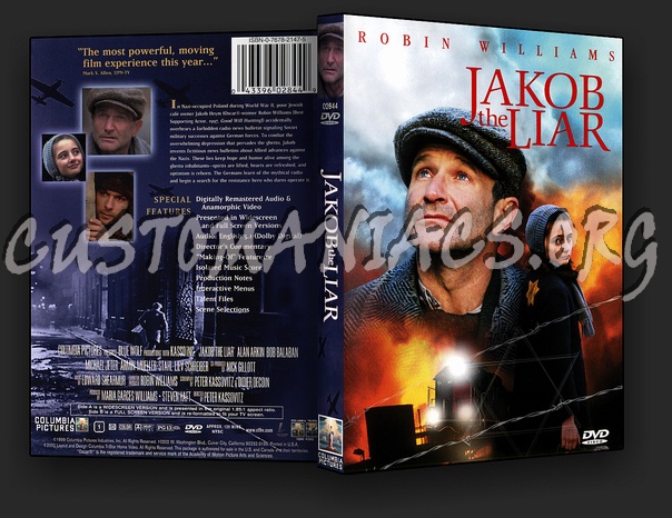 Jakob The Liar dvd cover
