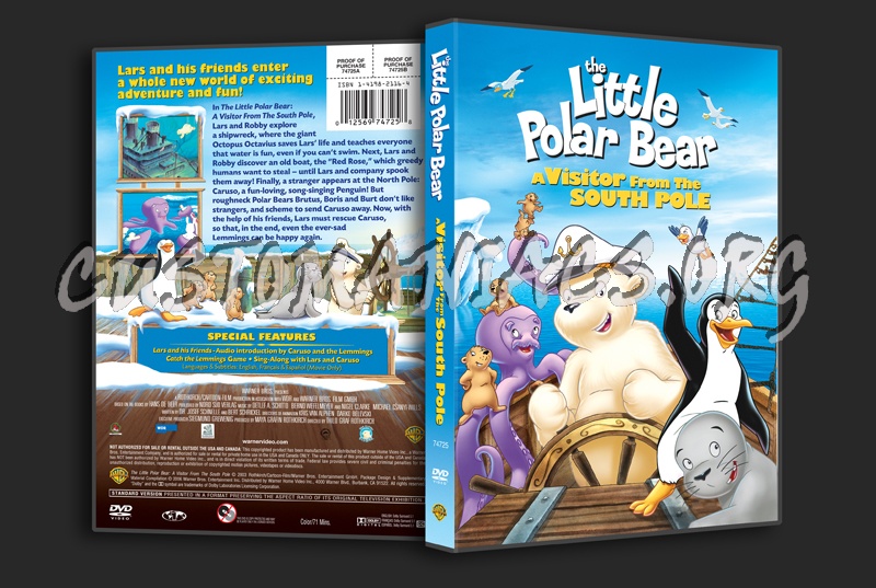 The Little Polar Bear A Visitor from the South Pole dvd cover