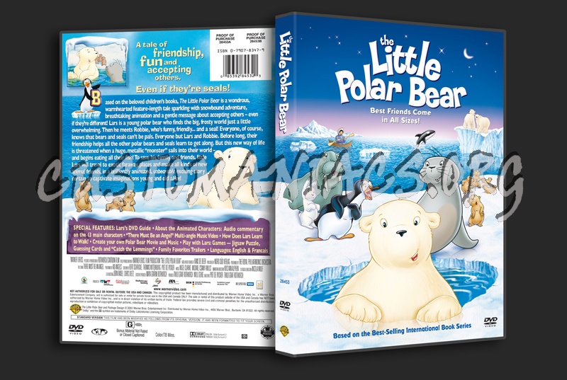 The Little Polar Bear dvd cover