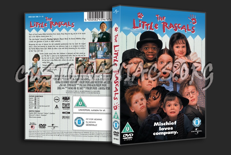 The Little Rascals dvd cover