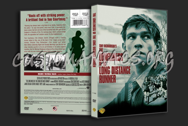 The Loneliness of the Long Distance Runner dvd cover