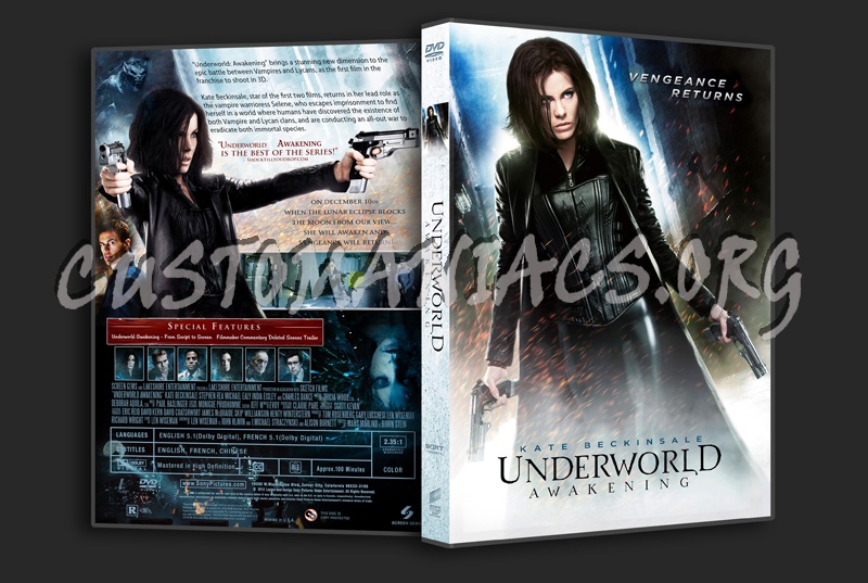 Underworld Awakening dvd cover