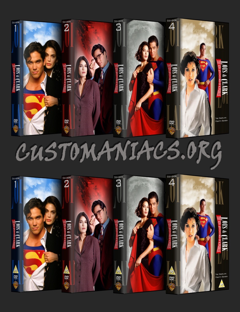 Lois & Clark: The New Adventures of Superman dvd cover