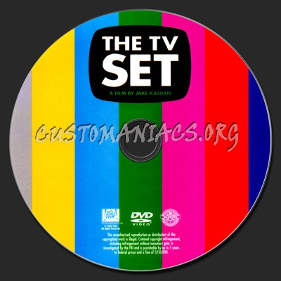 The TV Set dvd label
