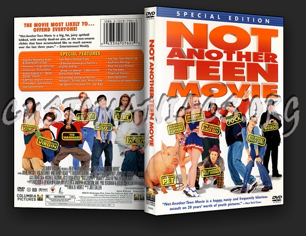 Not Another Teen Movie dvd cover