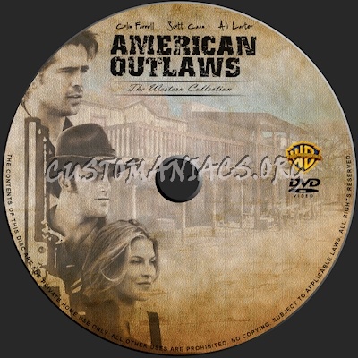 American Outlaws dvd label