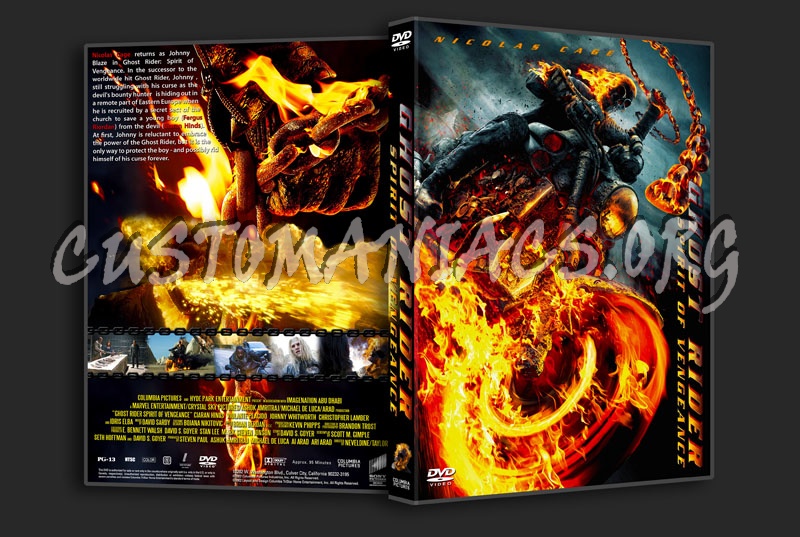 Ghost Rider: Spirit of Vengeance dvd cover