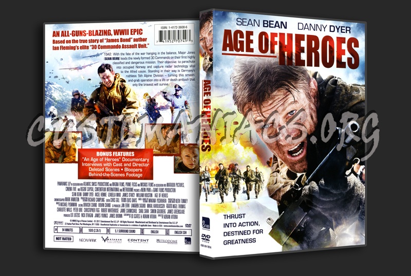 Age of Heroes dvd cover