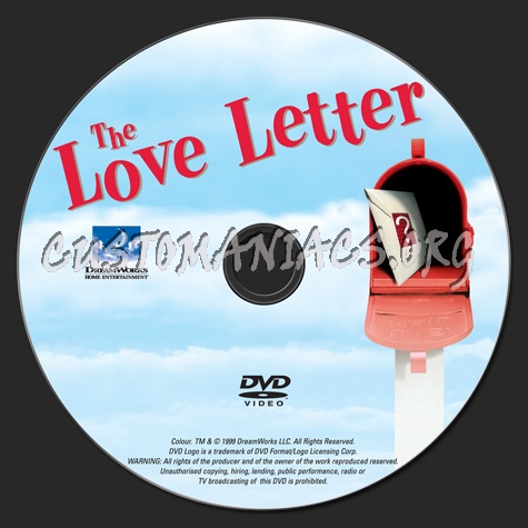 The Love Letter dvd label
