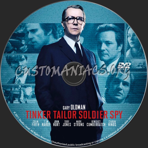 Tinker Tailor Soldier Spy dvd label