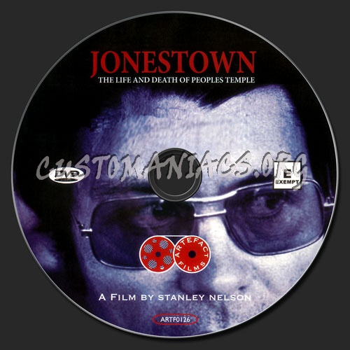 Jonestown: The Life and Death of Peoples Temple dvd label