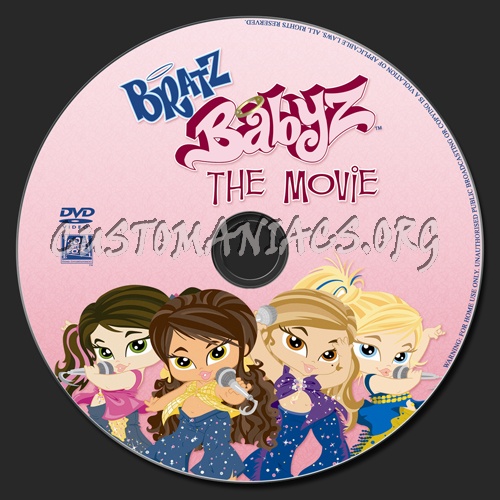 Bratz Babyz The Movie dvd label