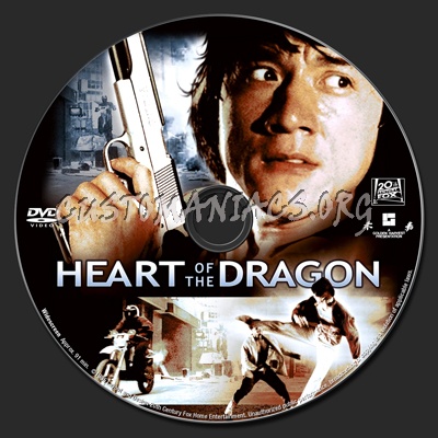 Heart Of The Dragon dvd label