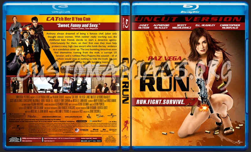 Cat Run blu-ray cover