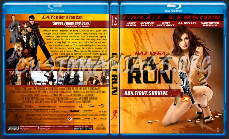 Cat Run blu-ray cover