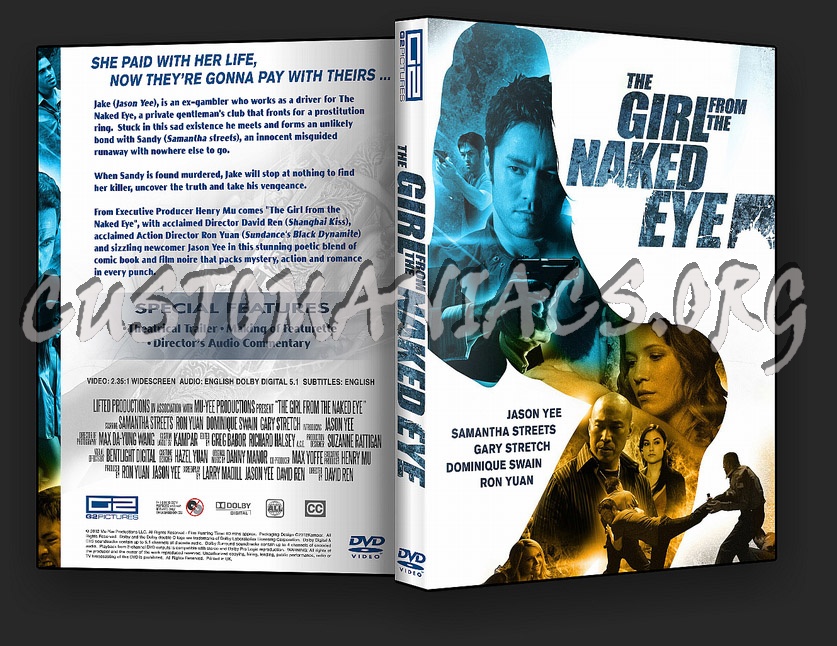 The Girl From The Naked Eye dvd cover