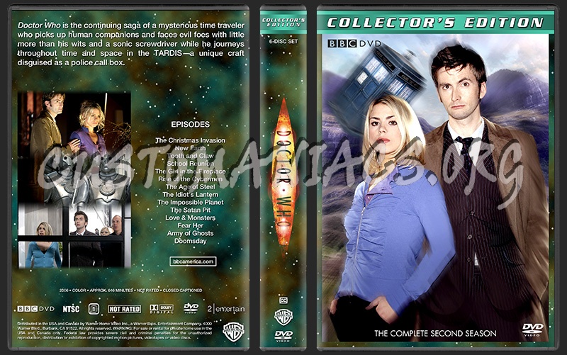 Doctor Who Seasons 1-6 dvd cover