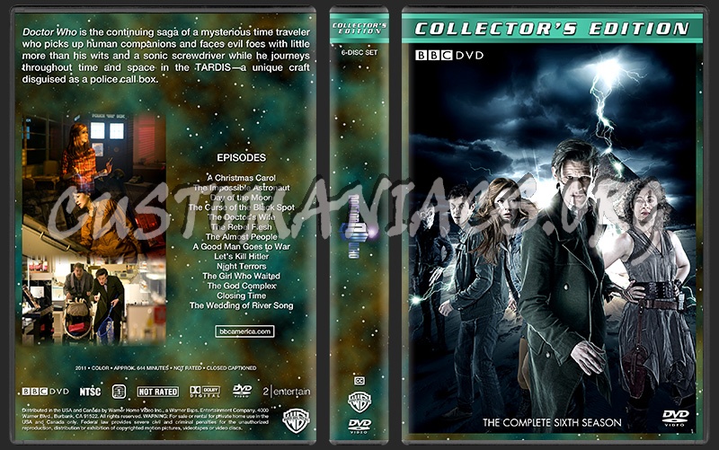 Doctor Who Seasons 1-6 dvd cover
