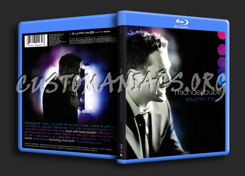 Michael Bubl - Caught in the Act blu-ray cover