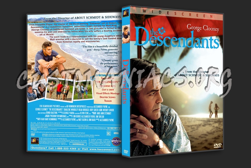 The Descendants dvd cover