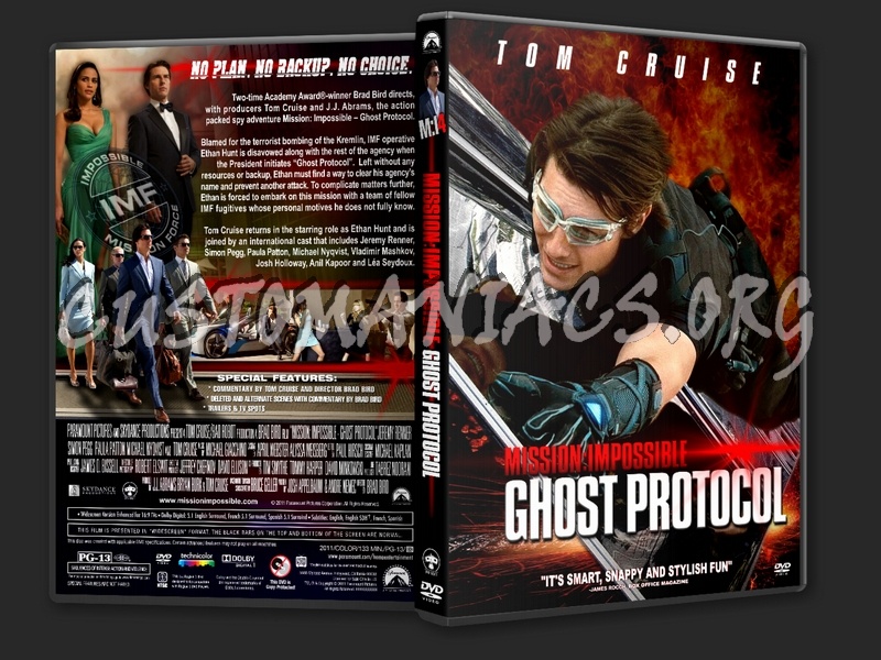 Mission Impossible - Ghost Protocol (2011) dvd cover