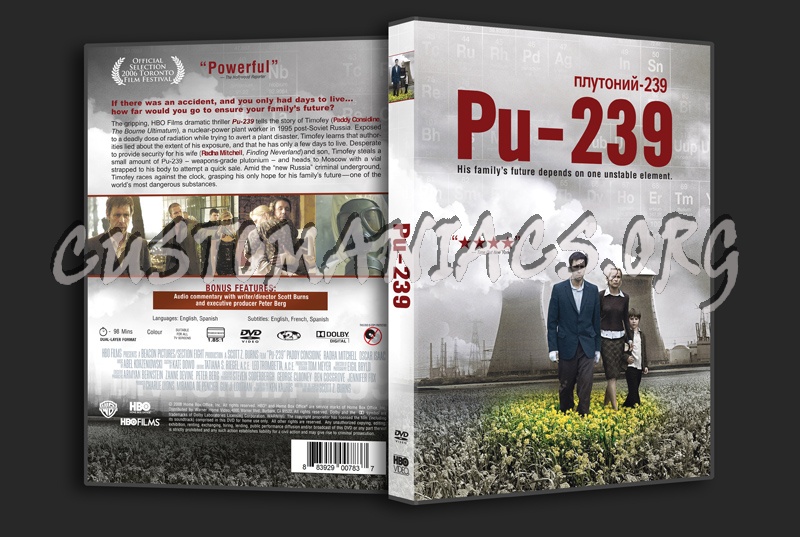 Pu-239 dvd cover