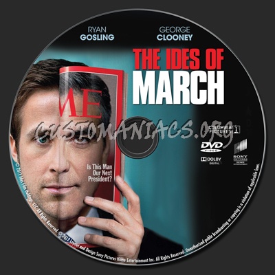 The Ides of March dvd label