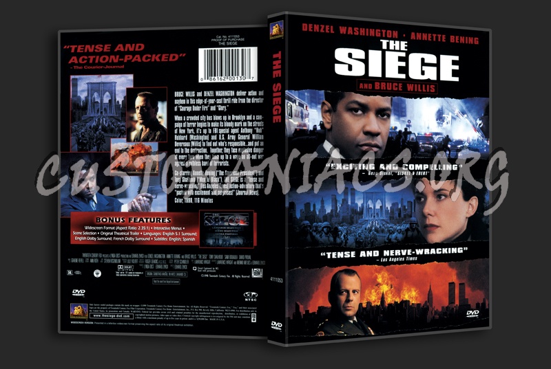 The Siege dvd cover