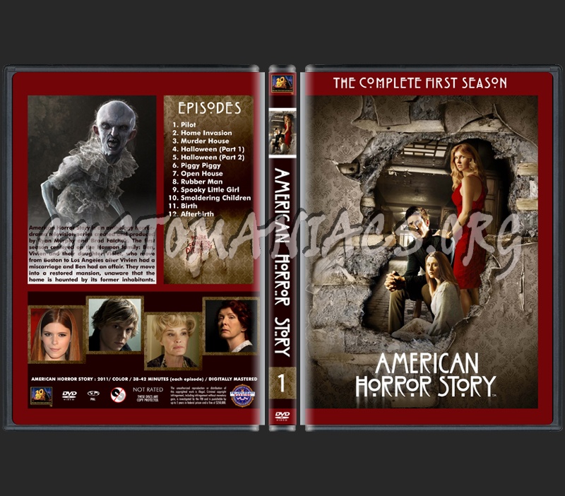 American Horror Story Season One dvd cover