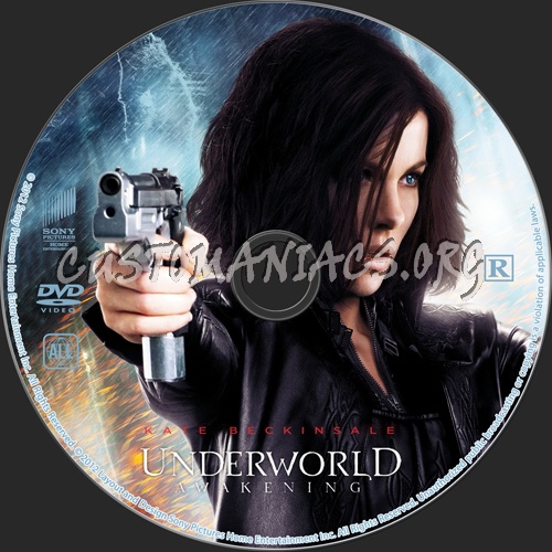 Underworld Awakening dvd label