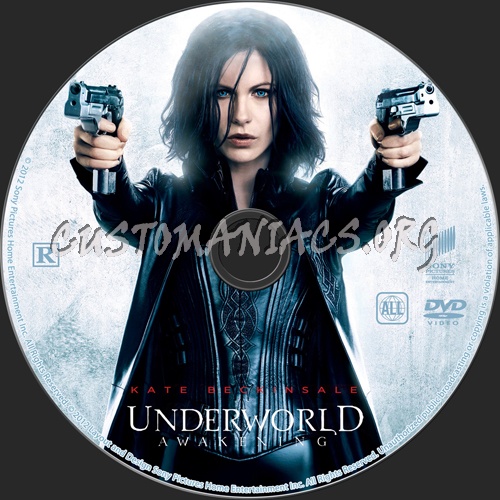 Underworld Awakening dvd label